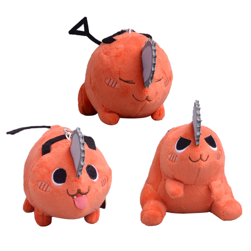 New 3 Style 15cm Chainsaw Man Pochita Cosplay Cute Anime Plush Doll Keychain Stuffed Pendant Plush 1 - Chainsaw Man Plush